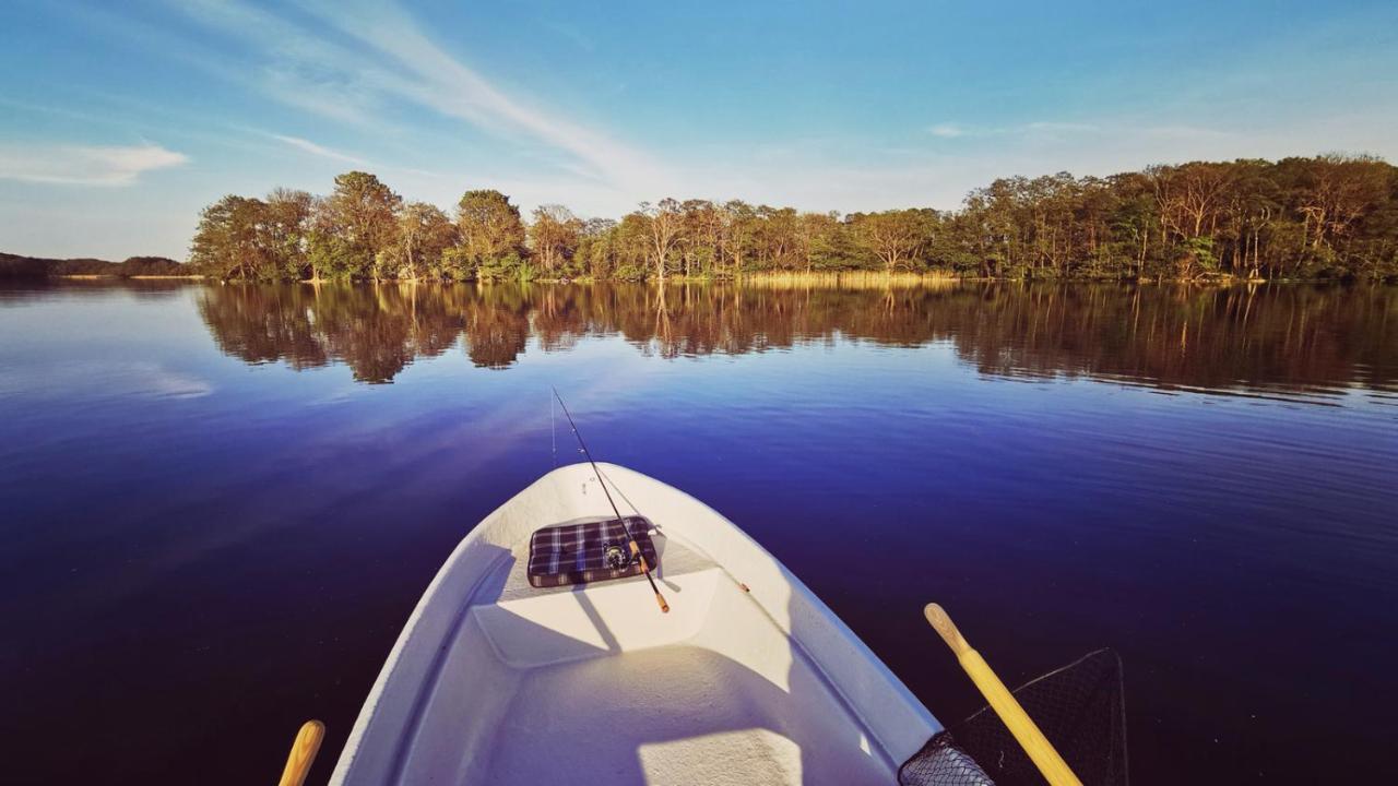 Ferienhaus Seewaldmeer Am Pinnower See Bei Schwerin Pinnow  外观 照片