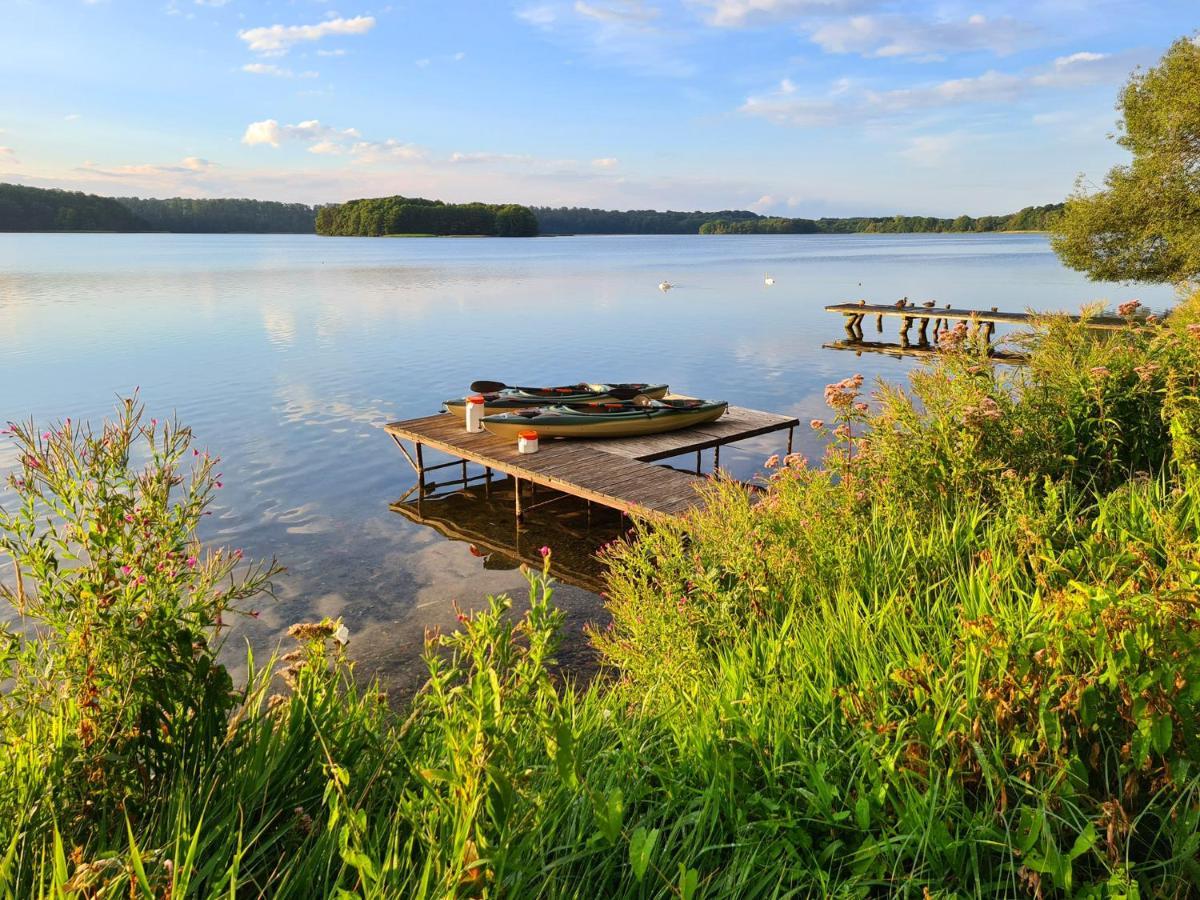 Ferienhaus Seewaldmeer Am Pinnower See Bei Schwerin Pinnow  外观 照片